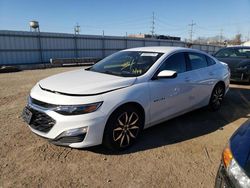 Salvage cars for sale from Copart Chicago Heights, IL: 2020 Chevrolet Malibu RS
