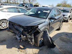 Salvage cars for sale from Copart Bridgeton, MO: 2021 Hyundai Kona Limited