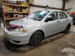 Salvage cars for sale from Copart Nisku, AB: 2004 Toyota Corolla CE