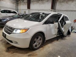 Salvage vehicles for parts for sale at auction: 2012 Honda Odyssey Touring