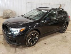 Salvage cars for sale at Lansing, MI auction: 2021 Subaru Crosstrek Limited