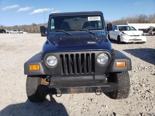 2001 Jeep Wrangler / TJ SE