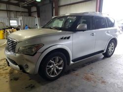 Salvage cars for sale at Chatham, VA auction: 2013 Infiniti QX56