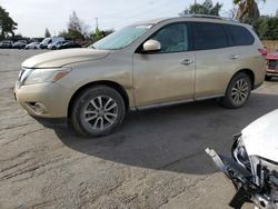 Salvage cars for sale at auction: 2013 Nissan Pathfinder S