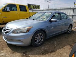 Salvage cars for sale at Chicago Heights, IL auction: 2012 Honda Accord LXP