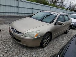 Salvage cars for sale from Copart Cahokia Heights, IL: 2004 Honda Accord EX