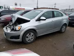 Salvage cars for sale at Chicago Heights, IL auction: 2014 Chevrolet Sonic LT