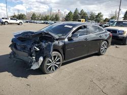 Salvage cars for sale at Denver, CO auction: 2016 Chevrolet Malibu LT