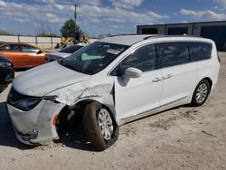 Salvage cars for sale at Haslet, TX auction: 2017 Chrysler Pacifica Touring L