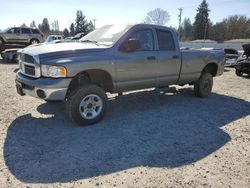 Salvage cars for sale from Copart Graham, WA: 2005 Dodge RAM 2500 ST
