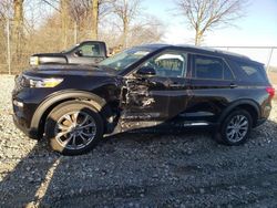 Salvage cars for sale from Copart Cicero, IN: 2021 Ford Explorer Limited