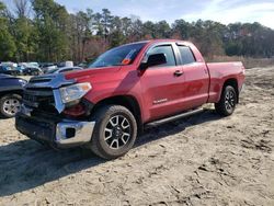 Toyota salvage cars for sale: 2015 Toyota Tundra Double Cab SR/SR5