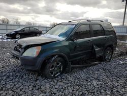 Honda CR-V EX salvage cars for sale: 2004 Honda CR-V EX