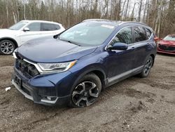 Salvage cars for sale from Copart Bowmanville, ON: 2019 Honda CR-V Touring