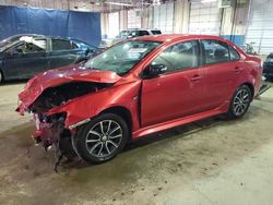 Salvage cars for sale at Woodhaven, MI auction: 2017 Mitsubishi Lancer ES