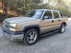 Salvage cars for sale from Copart Hueytown, AL: 2003 Chevrolet Avalanche C1500