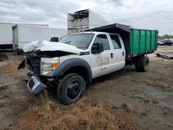 Salvage trucks for sale at Seaford, DE auction: 2012 Ford F550 Super Duty