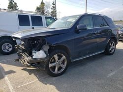 Salvage cars for sale at Rancho Cucamonga, CA auction: 2018 Mercedes-Benz GLE 350