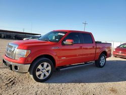 Salvage cars for sale at Andrews, TX auction: 2012 Ford F150 Supercrew