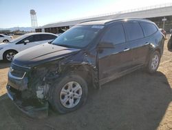 Chevrolet salvage cars for sale: 2017 Chevrolet Traverse LS