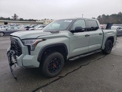 Vehiculos salvage en venta de Copart Exeter, RI: 2022 Toyota Tundra Crewmax Limited