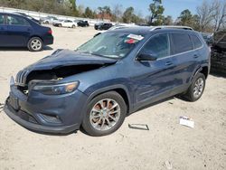 Salvage cars for sale at Hampton, VA auction: 2020 Jeep Cherokee Latitude Plus