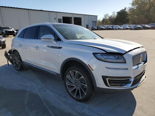 2019 Lincoln Nautilus Reserve