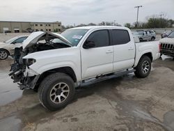 Salvage trucks for sale at Wilmer, TX auction: 2017 Toyota Tacoma Double Cab