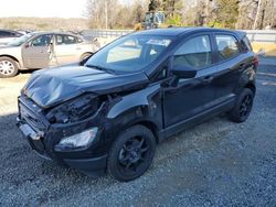 Salvage cars for sale at Concord, NC auction: 2021 Ford Ecosport S