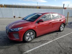 Salvage cars for sale at Van Nuys, CA auction: 2019 Hyundai Ioniq Blue