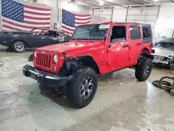 Salvage cars for sale at Columbia, MO auction: 2014 Jeep Wrangler Unlimited Sport