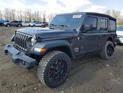 Salvage cars for sale at Baltimore, MD auction: 2020 Jeep Wrangler Unlimited Sport