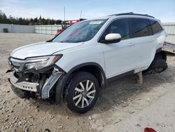 Honda Pilot EXL salvage cars for sale: 2020 Honda Pilot EXL