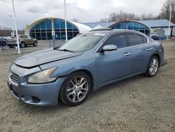 Salvage cars for sale from Copart East Granby, CT: 2010 Nissan Maxima S