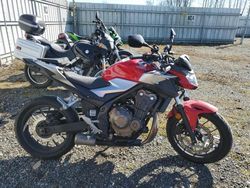 Clean Title Motorcycles for sale at auction: 2019 Honda CB500 FA