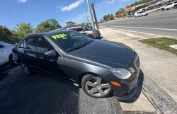 Mercedes-Benz E 350 4matic salvage cars for sale: 2010 Mercedes-Benz E 350 4matic