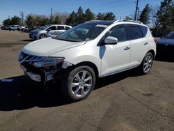 Salvage cars for sale at Denver, CO auction: 2012 Nissan Murano S