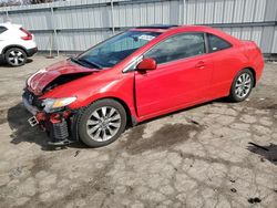 Salvage cars for sale from Copart West Mifflin, PA: 2009 Honda Civic EX