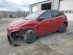 Salvage cars for sale at Chambersburg, PA auction: 2022 Hyundai Kona N Line
