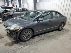 Honda salvage cars for sale: 2009 Honda Civic EXL