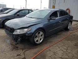 Salvage cars for sale at Chicago Heights, IL auction: 2013 Volkswagen CC Sport