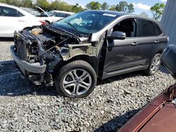 Salvage cars for sale from Copart Byron, GA: 2017 Ford Edge Titanium