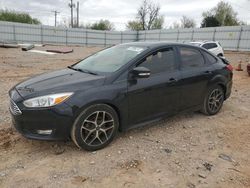 Salvage cars for sale at Oklahoma City, OK auction: 2015 Ford Focus SE