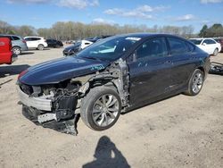 Salvage cars for sale at Conway, AR auction: 2015 Chrysler 200 S