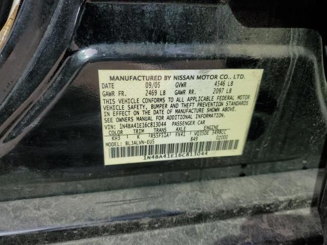 2006 Nissan Maxima SE