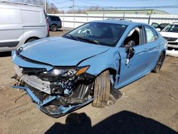 Salvage cars for sale from Copart New Britain, CT: 2023 Toyota Camry SE Night Shade