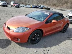 Mitsubishi Eclipse salvage cars for sale: 2007 Mitsubishi Eclipse Spyder GS