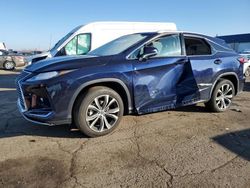 Salvage cars for sale at Woodhaven, MI auction: 2022 Lexus RX 350