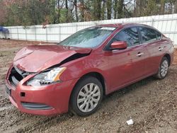 Nissan salvage cars for sale: 2015 Nissan Sentra S