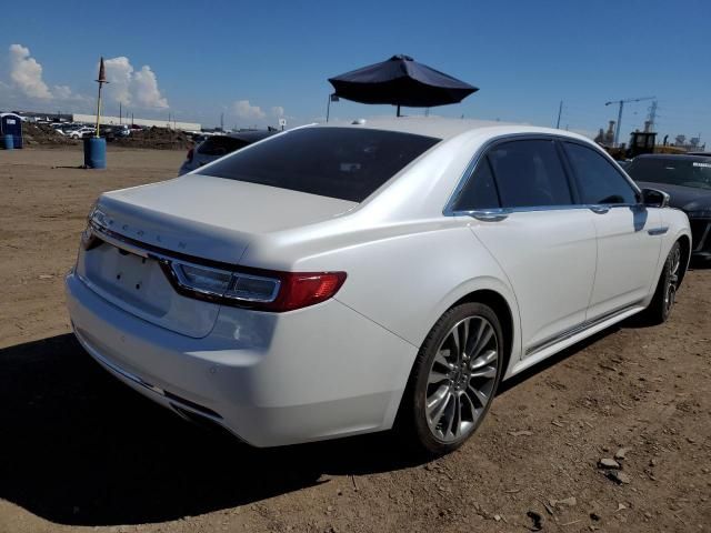 2017 Lincoln Continental Select